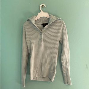 Vintage Calvin Klein Half Button-Up Sweater